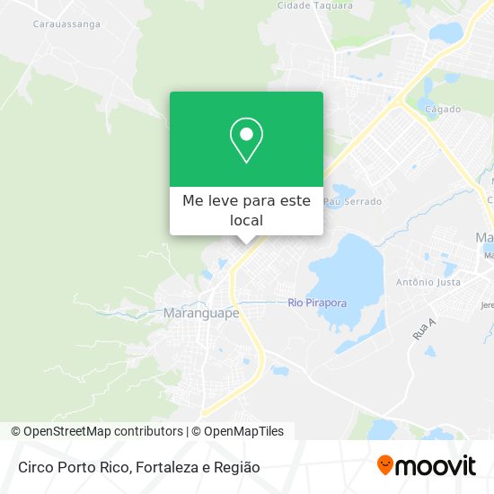 Circo Porto Rico mapa