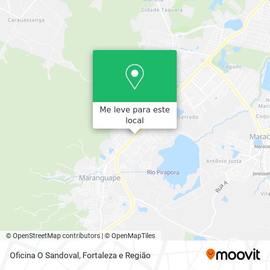 Oficina O Sandoval mapa