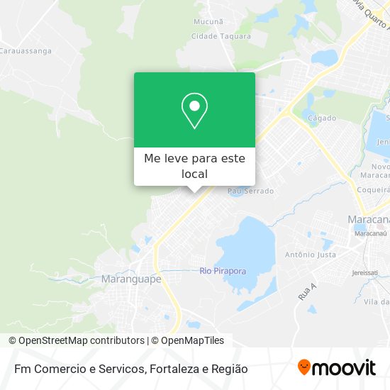 Fm Comercio e Servicos mapa