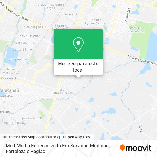 Mult Medic Especializada Em Servicos Medicos mapa
