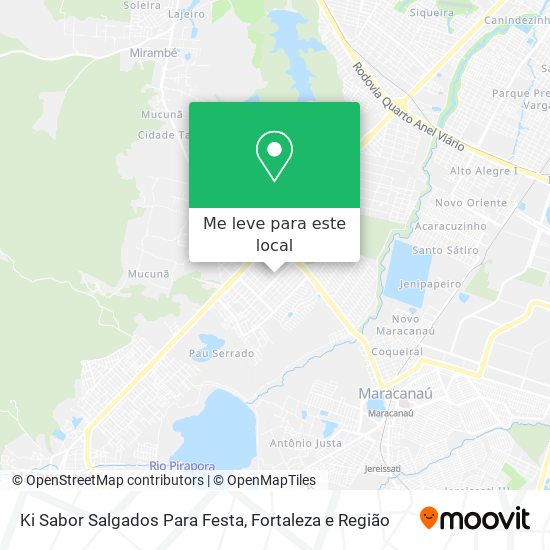 Ki Sabor Salgados Para Festa mapa