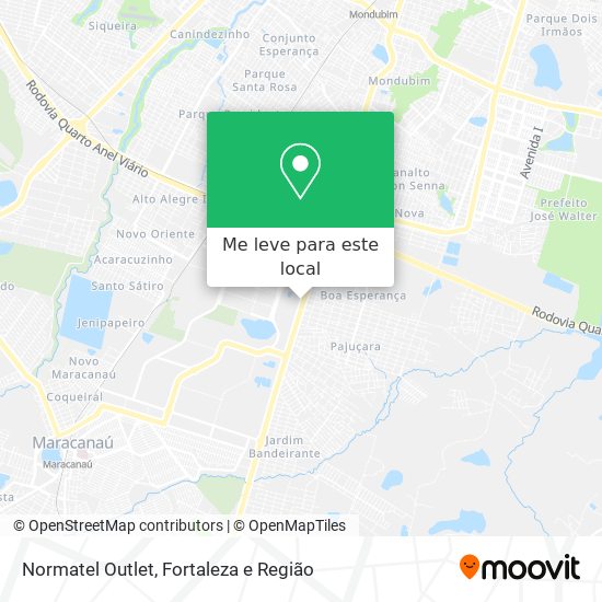 Normatel Outlet mapa