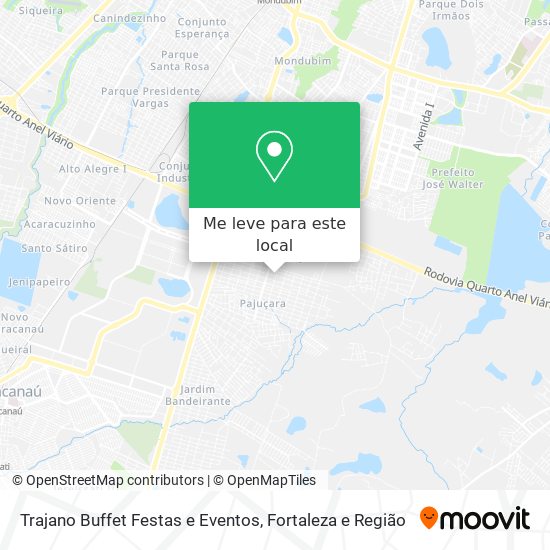 Trajano Buffet Festas e Eventos mapa