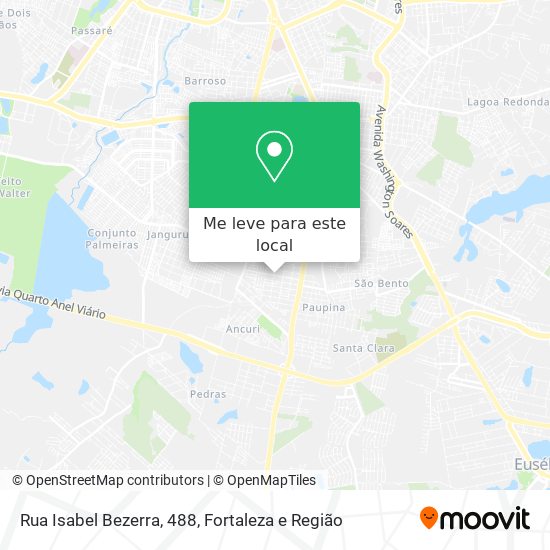 Rua Isabel Bezerra, 488 mapa