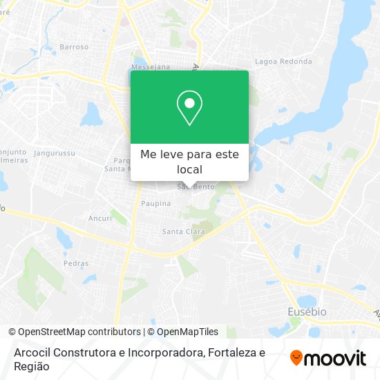 Arcocil Construtora e Incorporadora mapa