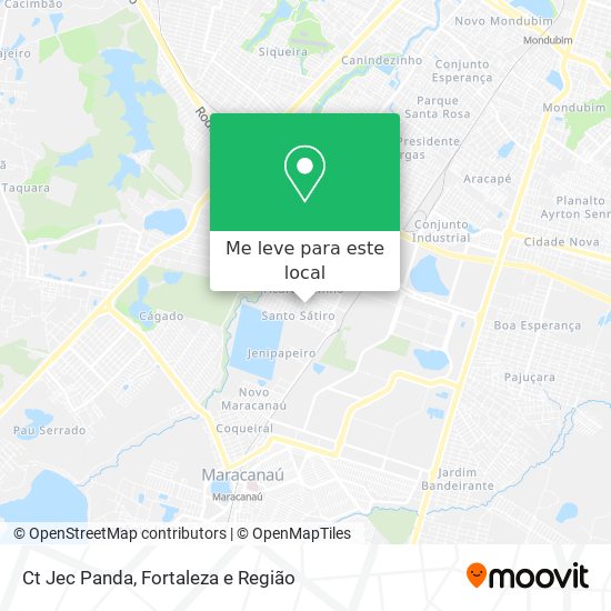Ct Jec Panda mapa