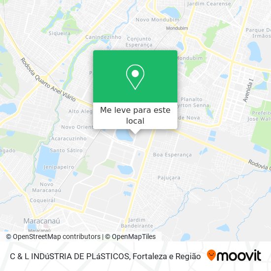 C & L INDúSTRIA DE PLáSTICOS mapa
