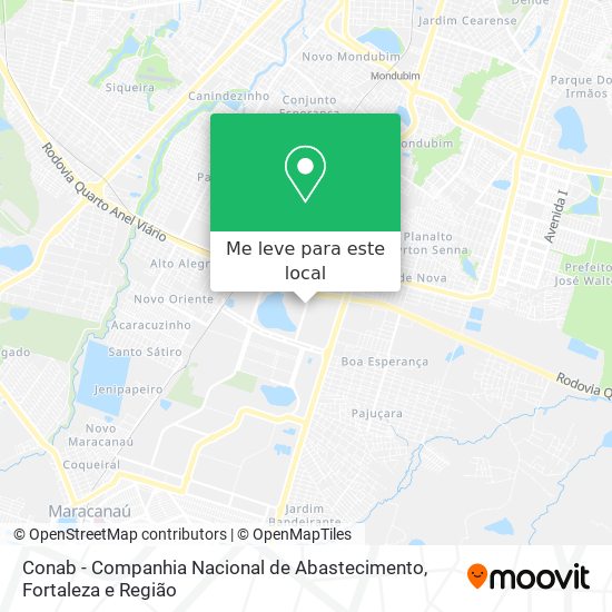 Conab - Companhia Nacional de Abastecimento mapa