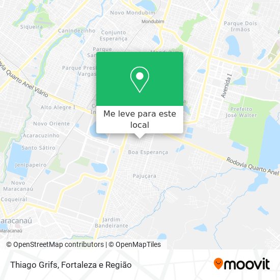 Thiago Grifs mapa