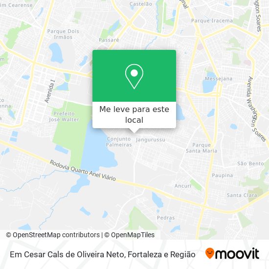 Em Cesar Cals de Oliveira Neto mapa