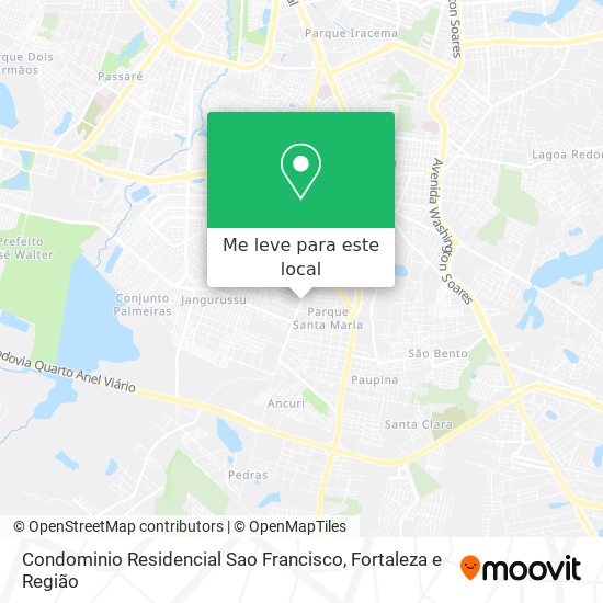 Condominio Residencial Sao Francisco mapa