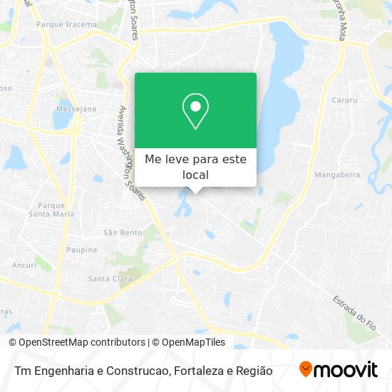 Tm Engenharia e Construcao mapa