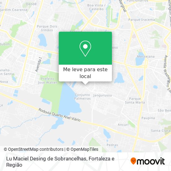 Lu Maciel Desing de Sobrancelhas mapa