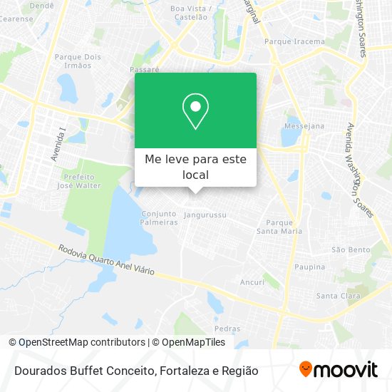 Dourados Buffet Conceito mapa