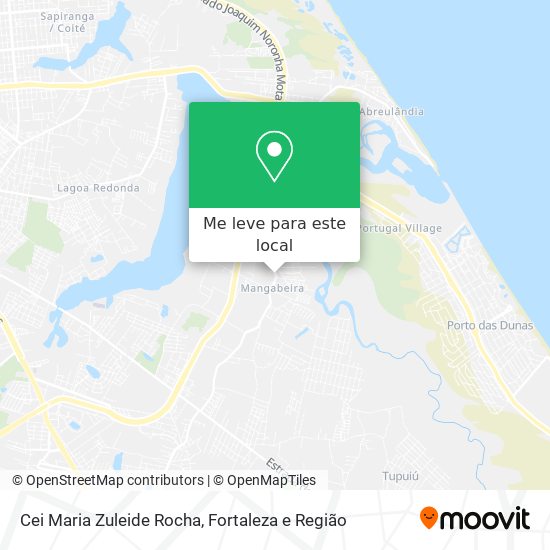 Cei Maria Zuleide Rocha mapa