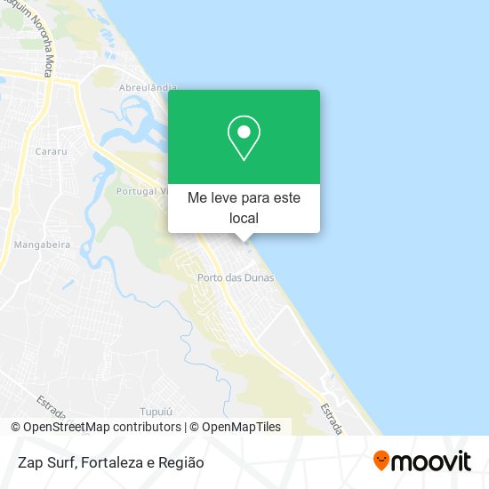 Zap Surf mapa