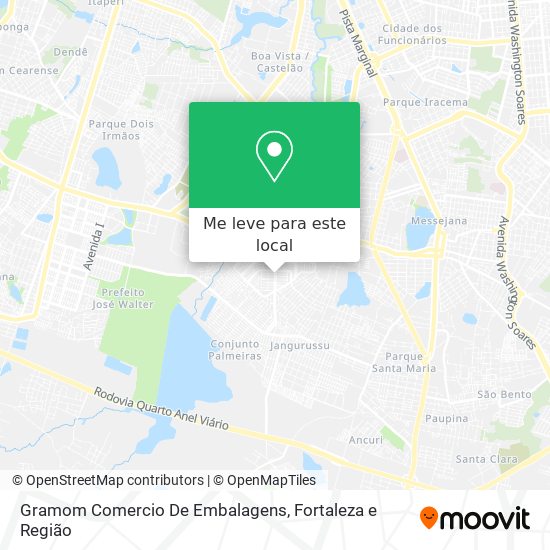 Gramom Comercio De Embalagens mapa