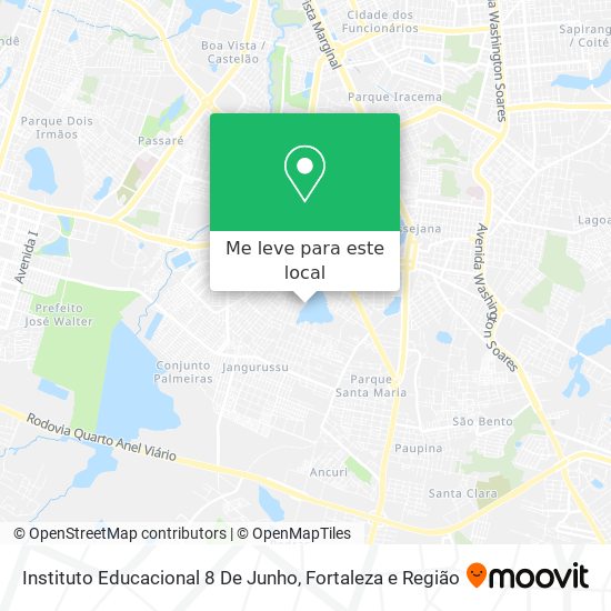 Instituto Educacional 8 De Junho mapa