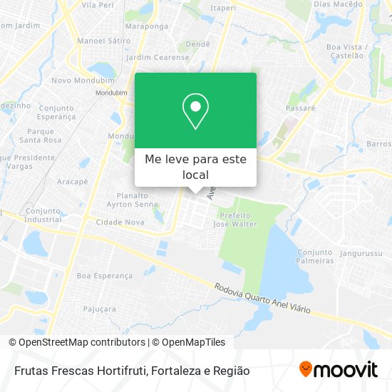 Frutas Frescas Hortifruti mapa
