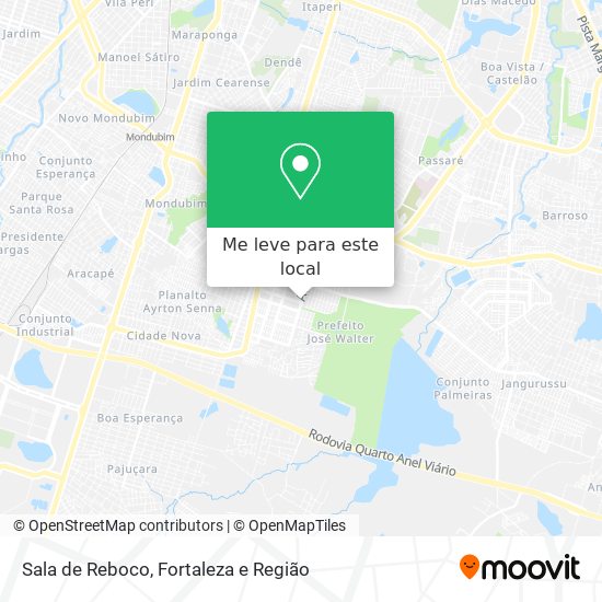 Sala de Reboco mapa