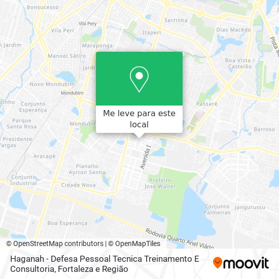 Haganah - Defesa Pessoal Tecnica Treinamento E Consultoria mapa
