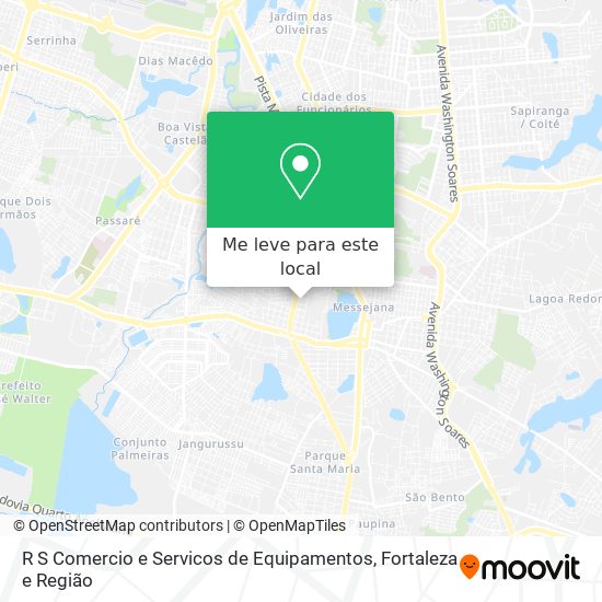 R S Comercio e Servicos de Equipamentos mapa
