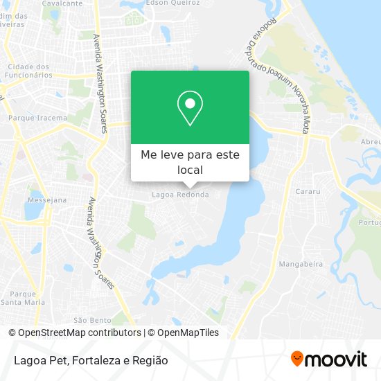 Lagoa Pet mapa