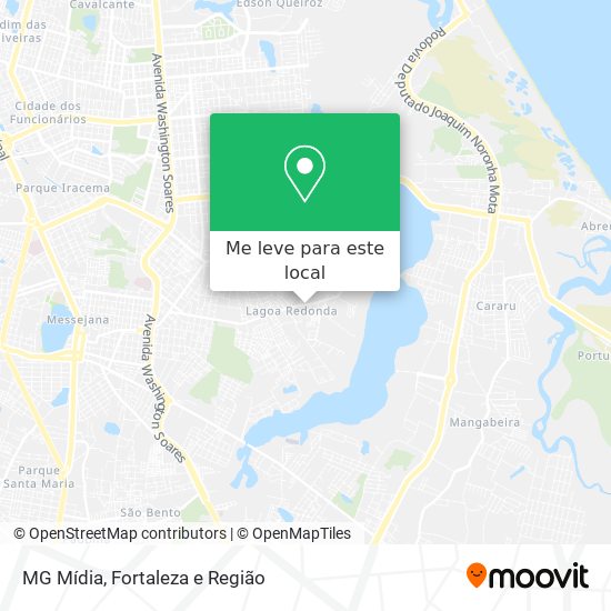 MG Mídia mapa