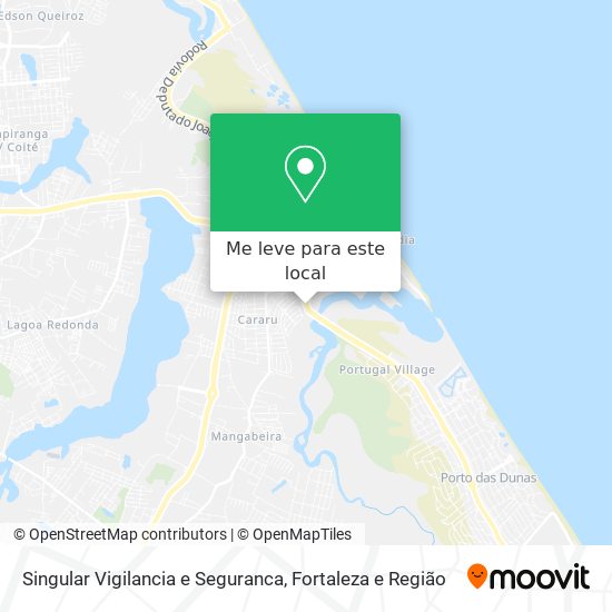 Singular Vigilancia e Seguranca mapa
