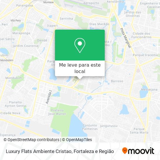 Luxury Flats Ambiente Cristao mapa