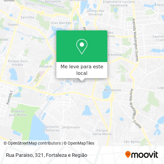 Rua Paraiso, 321 mapa