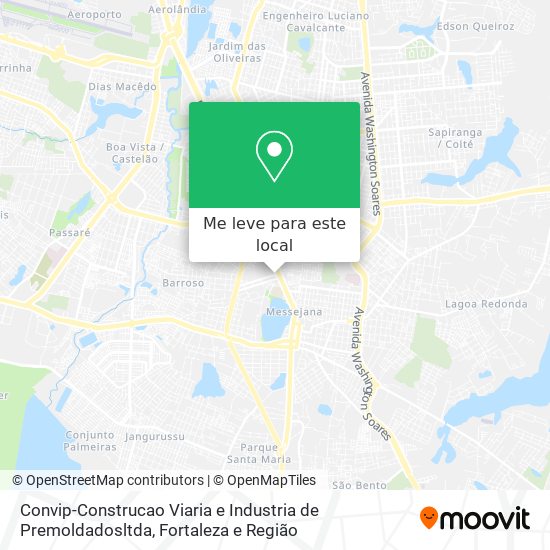 Convip-Construcao Viaria e Industria de Premoldadosltda mapa