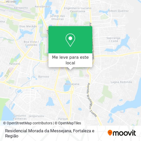 Residencial Morada da Messejana mapa