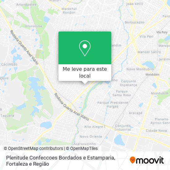 Plenitude Confeccoes Bordados e Estamparia mapa