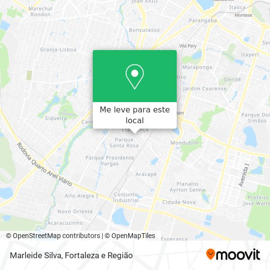 Marleide Silva mapa