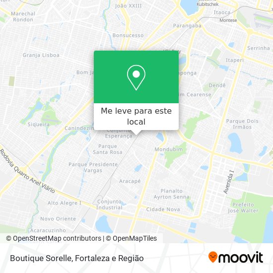 Boutique Sorelle mapa