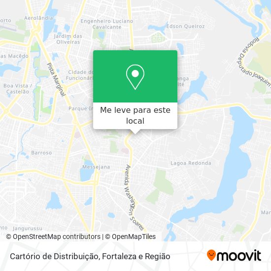 Cartório de Distribuição mapa