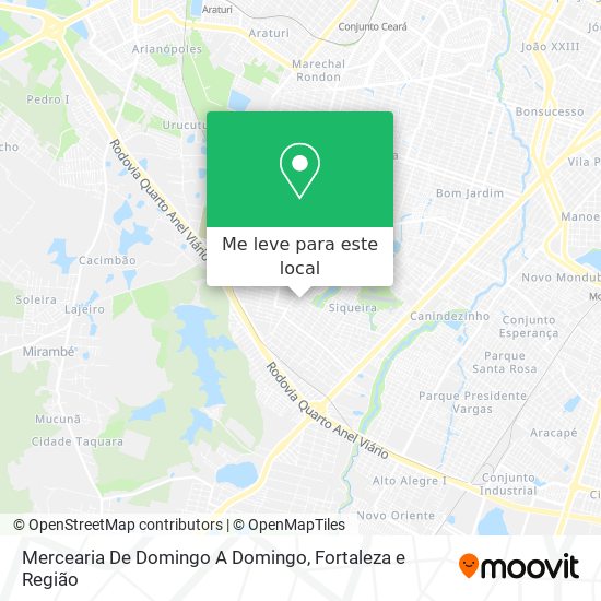 Mercearia De Domingo A Domingo mapa