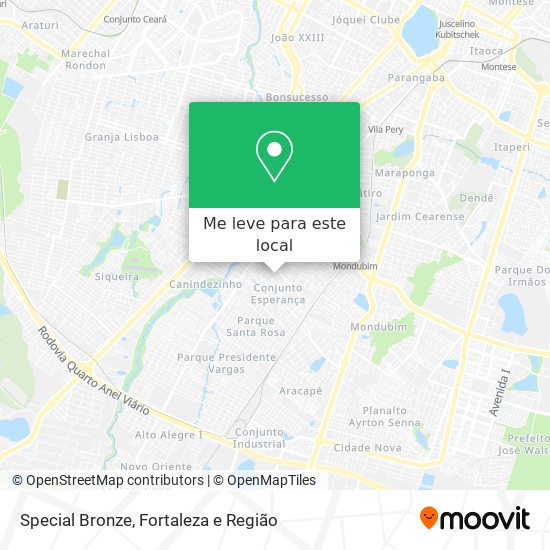Special Bronze mapa