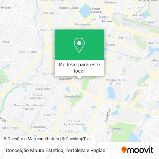 Conceição Moura Estética mapa