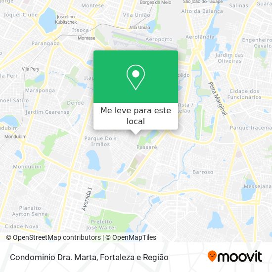 Condominio Dra. Marta mapa