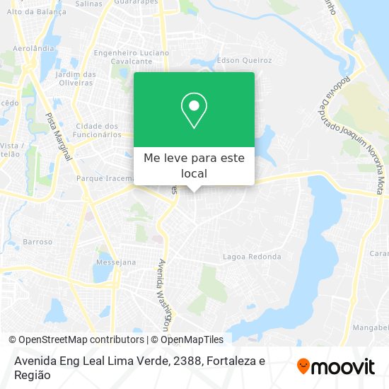 Avenida Eng Leal Lima Verde, 2388 mapa