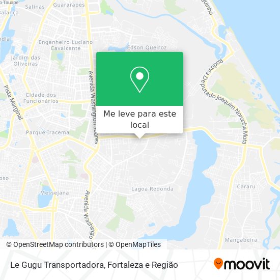 Le Gugu Transportadora mapa