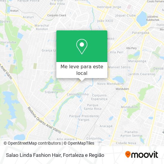 Salao Linda Fashion Hair mapa
