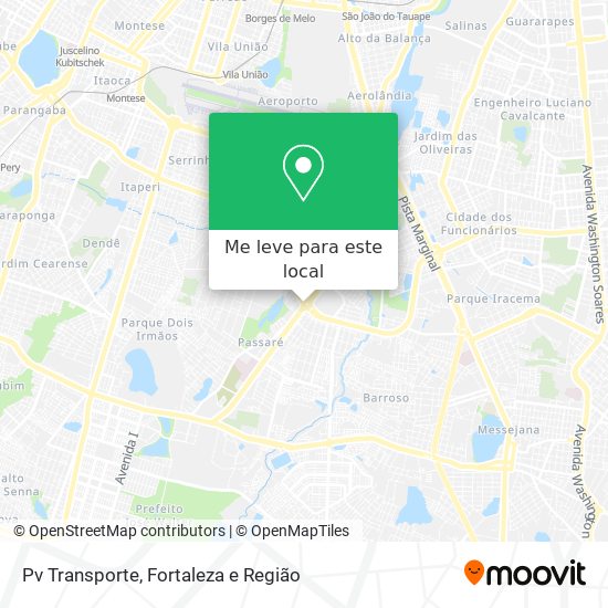 Pv Transporte mapa