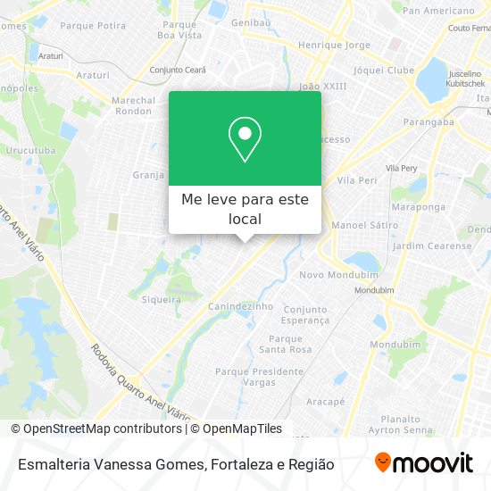 Esmalteria Vanessa Gomes mapa
