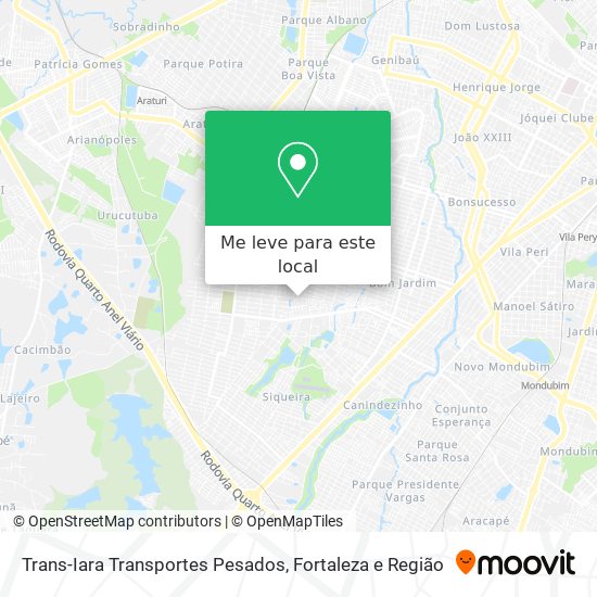 Trans-Iara Transportes Pesados mapa