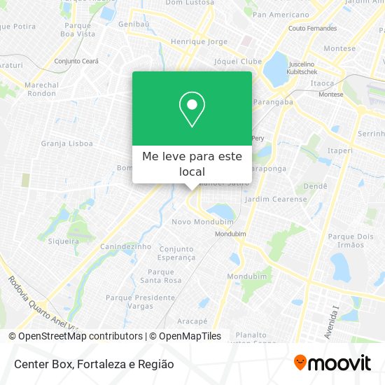 Center Box mapa