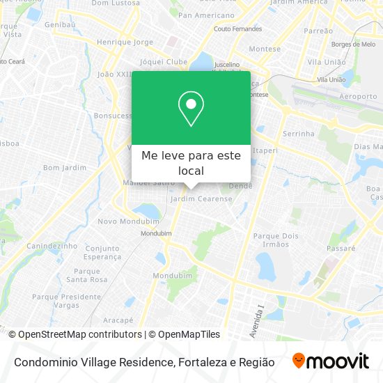 Condominio Village Residence mapa