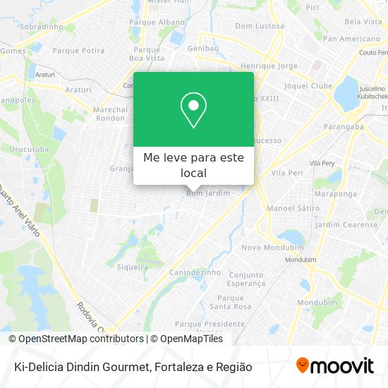 Ki-Delicia Dindin Gourmet mapa
